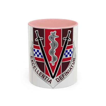 Dental Health Activity Fort Stewart (U.S. Army) Accent Coffee Mug 11oz Pink - Go Mug Yourself