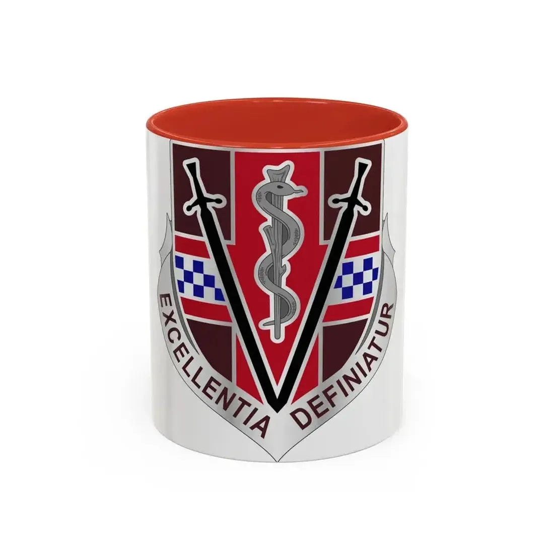 Dental Health Activity Fort Stewart (U.S. Army) Accent Coffee Mug 11oz Red - Go Mug Yourself