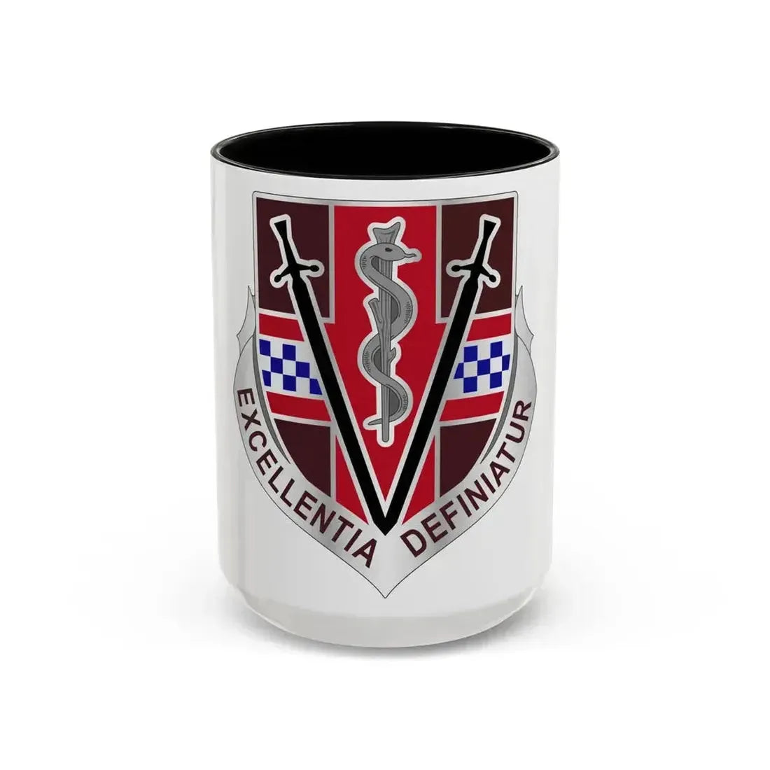 Dental Health Activity Fort Stewart (U.S. Army) Accent Coffee Mug 15oz Black - Go Mug Yourself