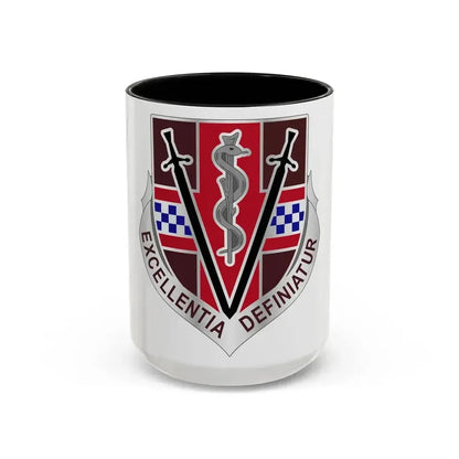 Dental Health Activity Fort Stewart (U.S. Army) Accent Coffee Mug 15oz Black - Go Mug Yourself