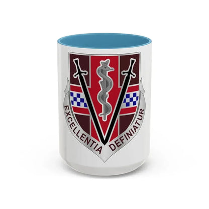 Dental Health Activity Fort Stewart (U.S. Army) Accent Coffee Mug 15oz Light Blue - Go Mug Yourself