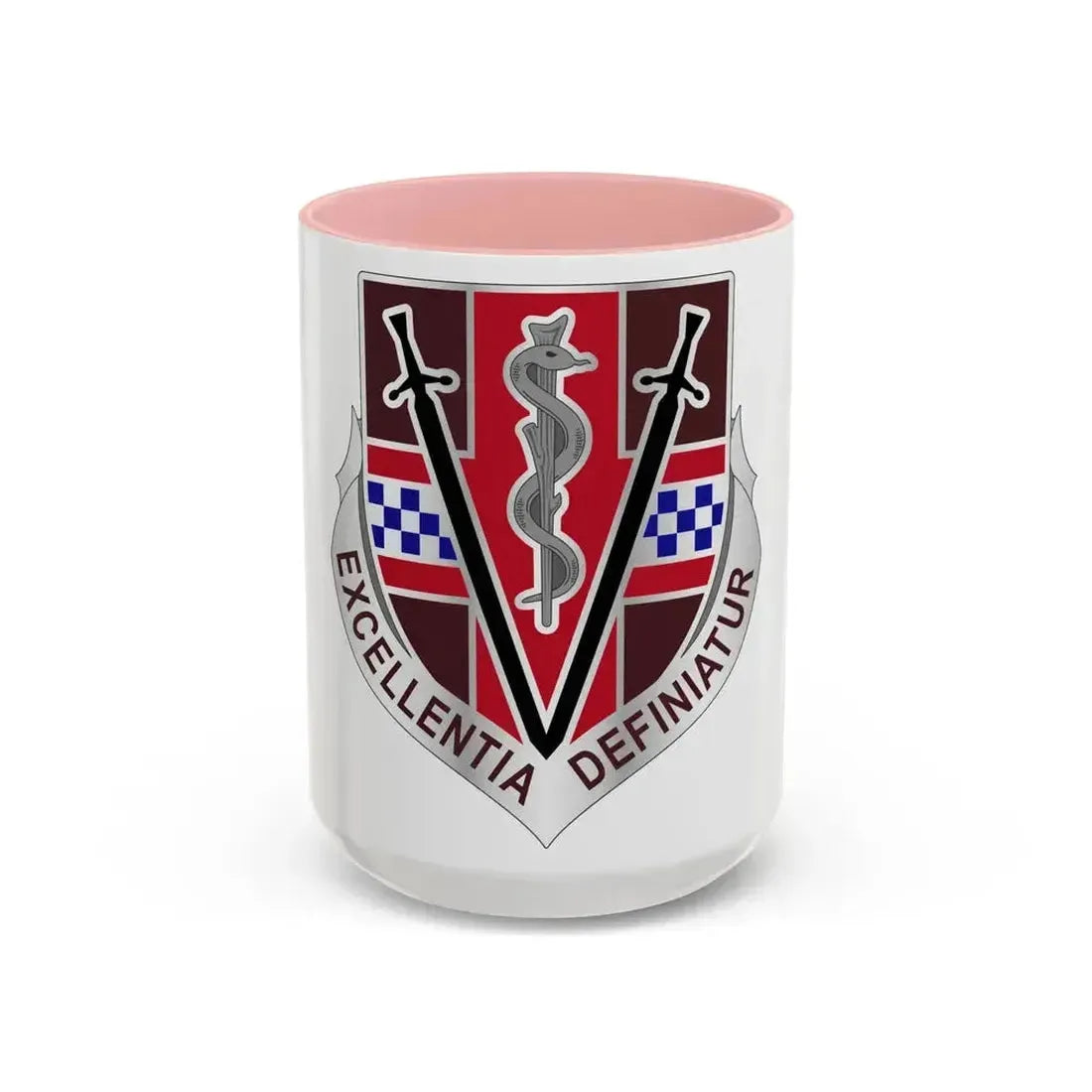 Dental Health Activity Fort Stewart (U.S. Army) Accent Coffee Mug 15oz Pink - Go Mug Yourself