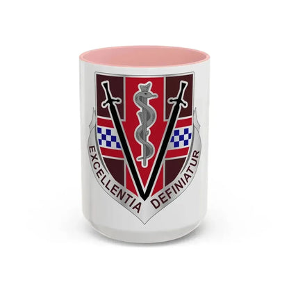 Dental Health Activity Fort Stewart (U.S. Army) Accent Coffee Mug 15oz Pink - Go Mug Yourself