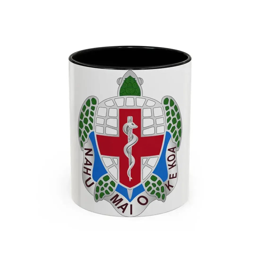 Dental Health Activity Hawaii (U.S. Army) Accent Coffee Mug 11oz Black - Go Mug Yourself