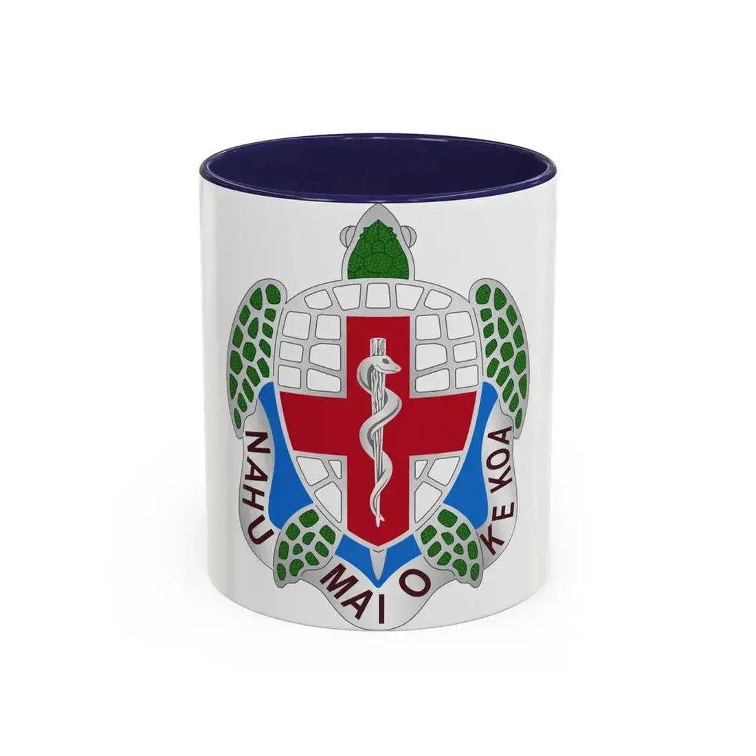 Dental Health Activity Hawaii (U.S. Army) Accent Coffee Mug 11oz Navy - Go Mug Yourself
