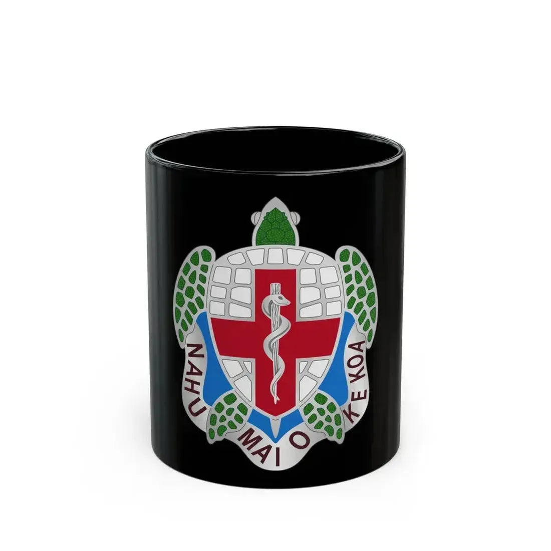 Dental Health Activity Hawaii (U.S. Army) Black Coffee Mug 11oz - Go Mug Yourself