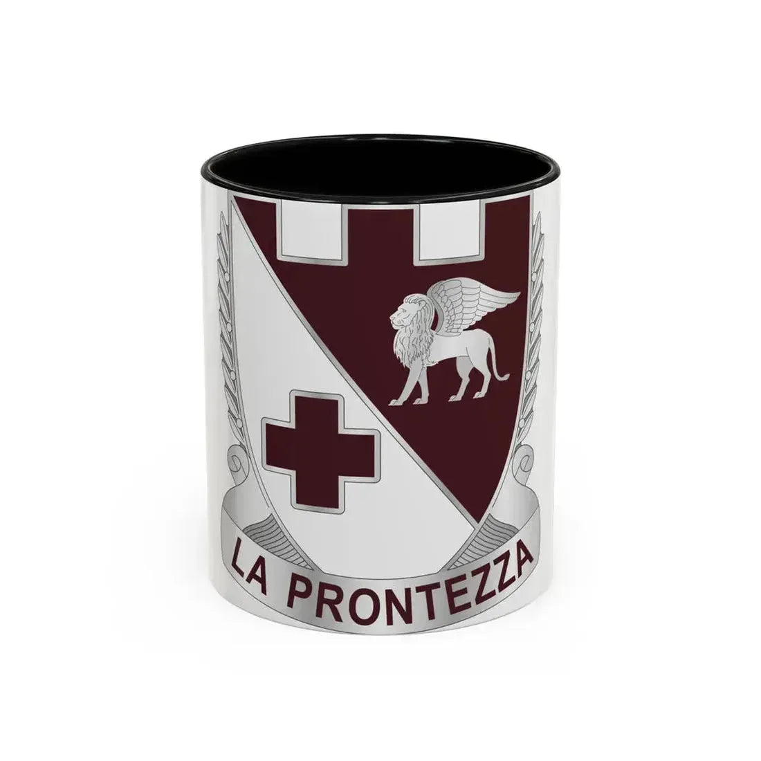 Dental Health Activity Italy (U.S. Army) Accent Coffee Mug 11oz Black - Go Mug Yourself