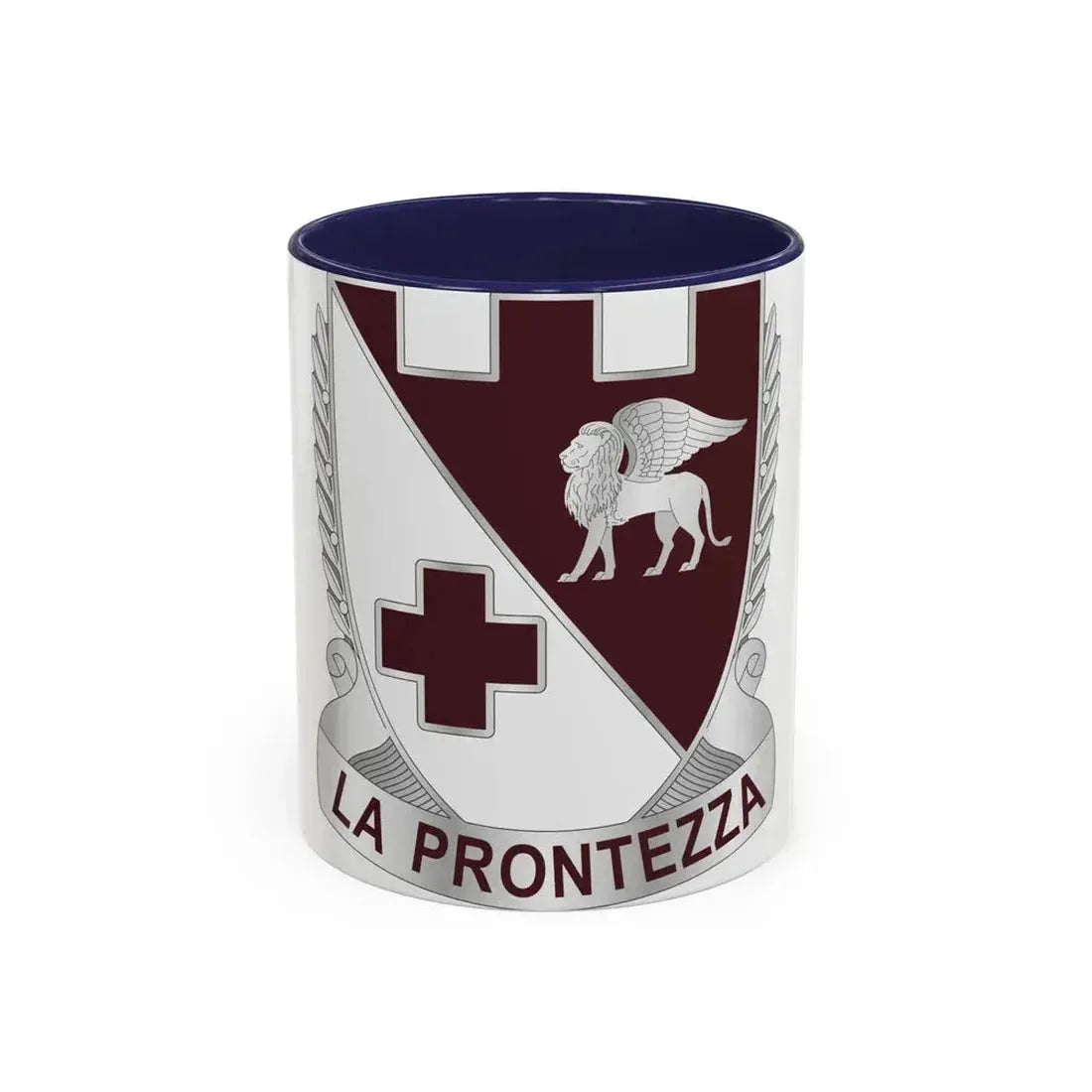 Dental Health Activity Italy (U.S. Army) Accent Coffee Mug 11oz Navy - Go Mug Yourself