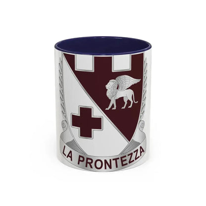 Dental Health Activity Italy (U.S. Army) Accent Coffee Mug 11oz Navy - Go Mug Yourself