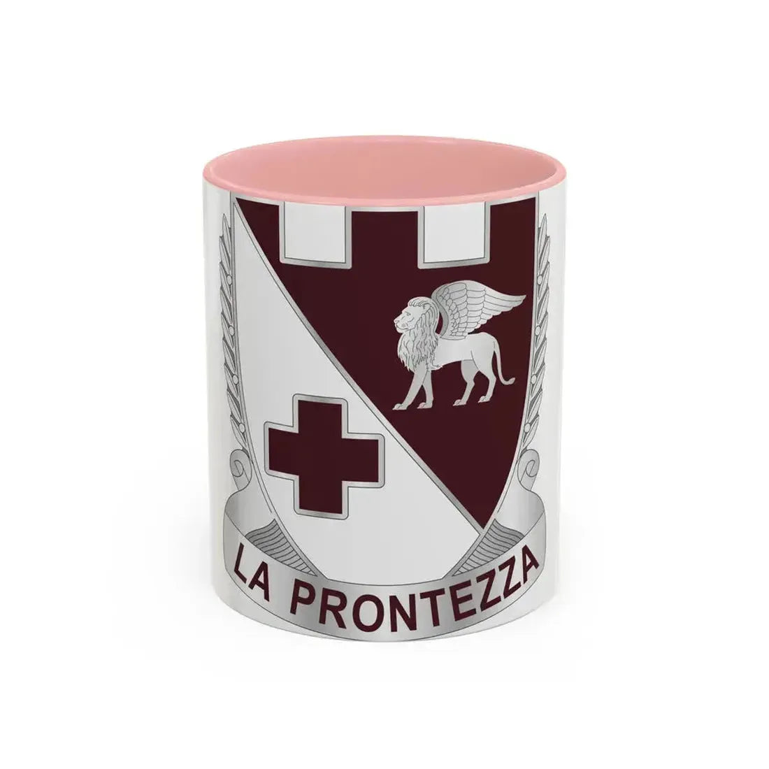 Dental Health Activity Italy (U.S. Army) Accent Coffee Mug 11oz Pink - Go Mug Yourself
