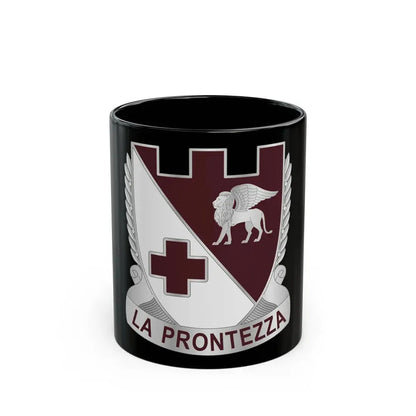 Dental Health Activity Italy (U.S. Army) Black Coffee Mug 11oz - Go Mug Yourself