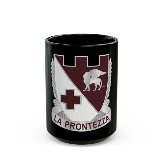 Dental Health Activity Italy (U.S. Army) Black Coffee Mug 15oz - Go Mug Yourself