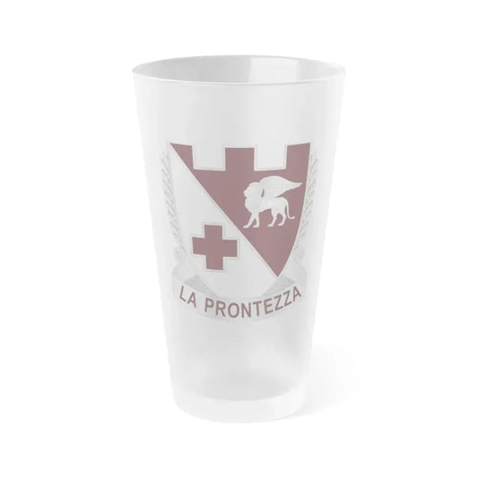 Dental Health Activity Italy (U.S. Army) Frosted Pint Glass 16oz Default Title - Go Mug Yourself