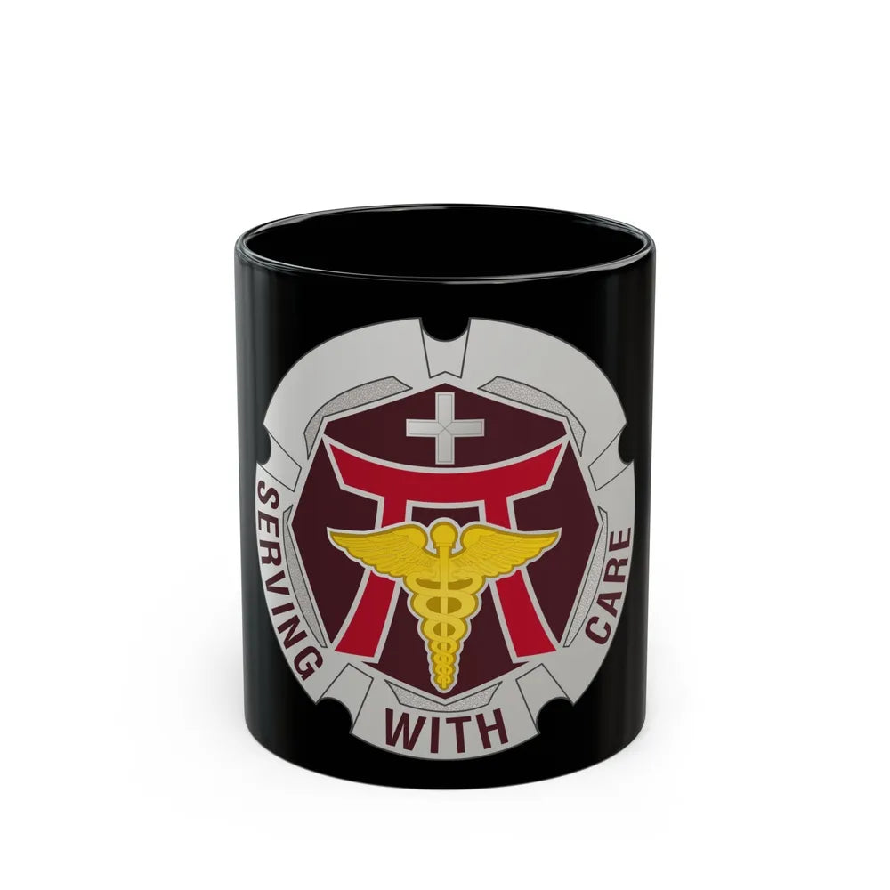 Dental Health Activity Japan (U.S. Army) Black Coffee Mug-11oz-Go Mug Yourself