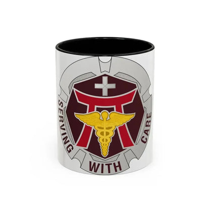 Dental Health Activity Japan (U.S. Army) Accent Coffee Mug 11oz Black - Go Mug Yourself