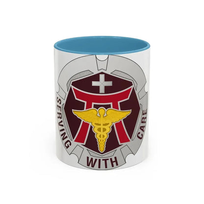 Dental Health Activity Japan (U.S. Army) Accent Coffee Mug 11oz Light Blue - Go Mug Yourself