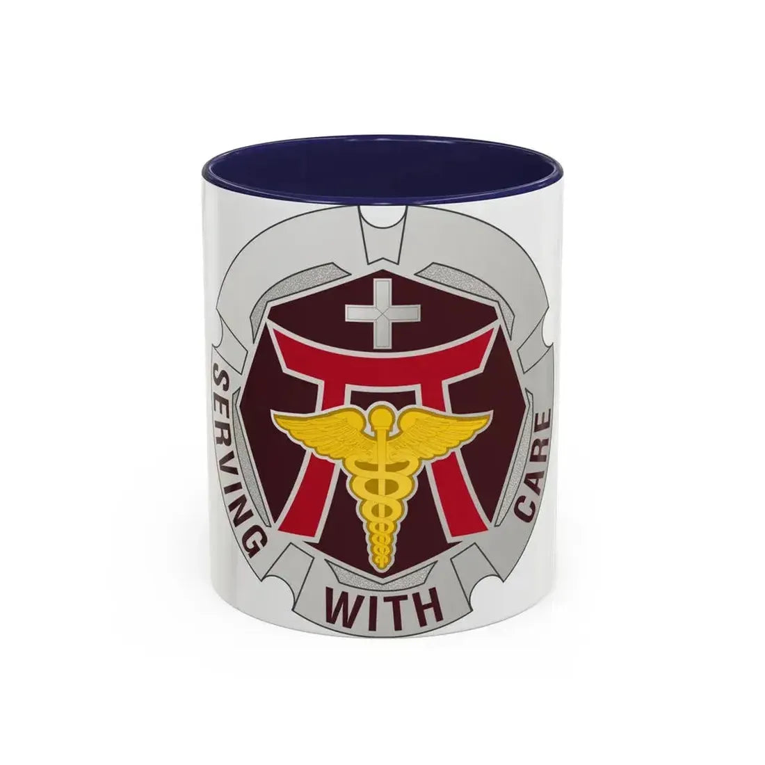 Dental Health Activity Japan (U.S. Army) Accent Coffee Mug 11oz Navy - Go Mug Yourself