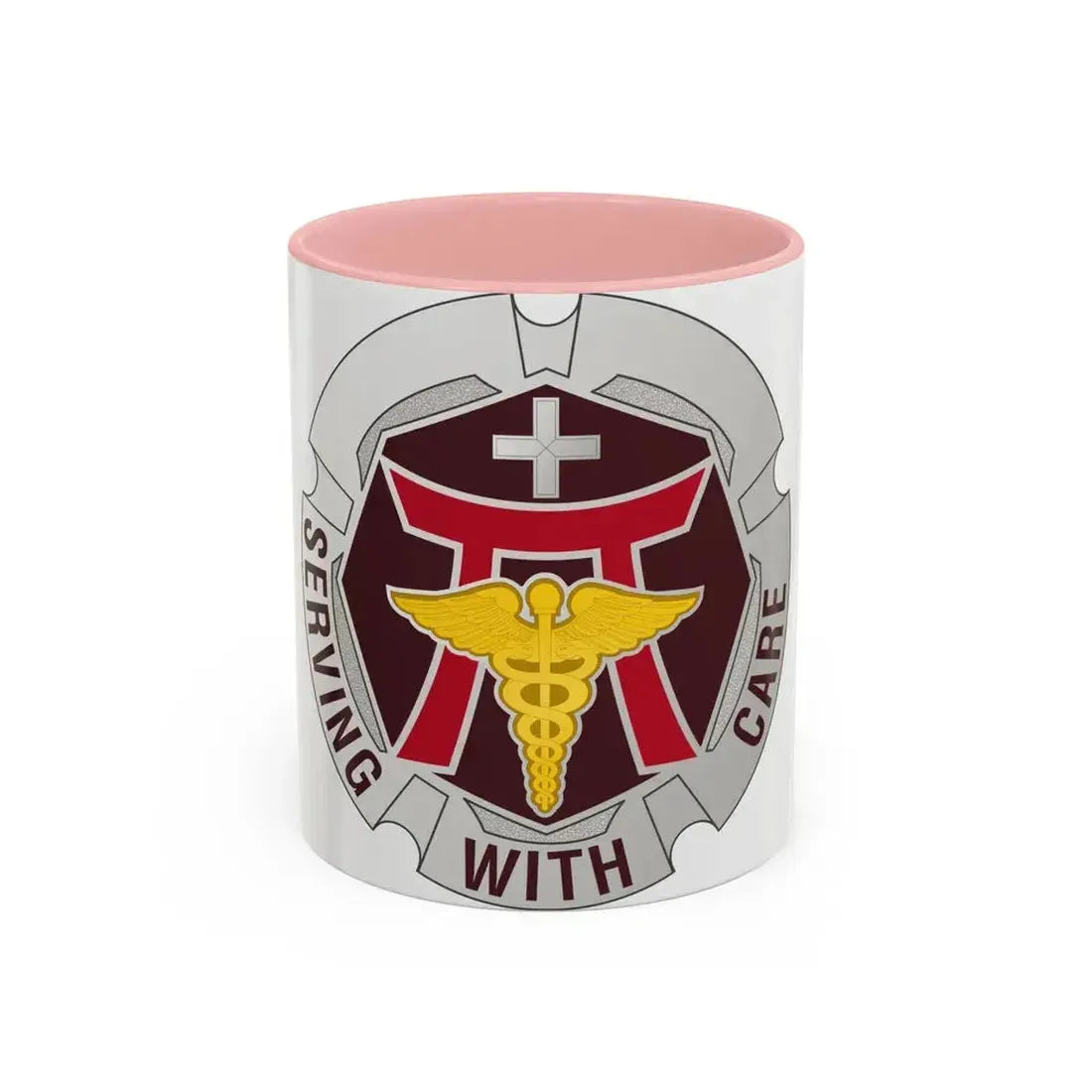 Dental Health Activity Japan (U.S. Army) Accent Coffee Mug 11oz Pink - Go Mug Yourself