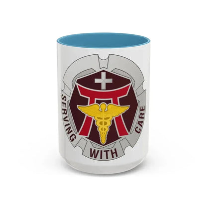 Dental Health Activity Japan (U.S. Army) Accent Coffee Mug 15oz Light Blue - Go Mug Yourself