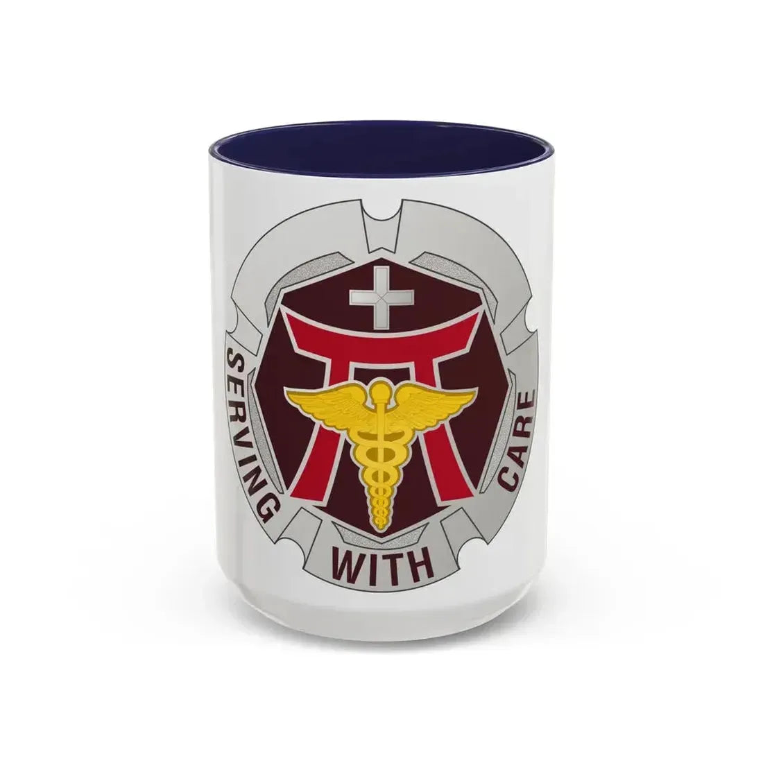 Dental Health Activity Japan (U.S. Army) Accent Coffee Mug 15oz Navy - Go Mug Yourself