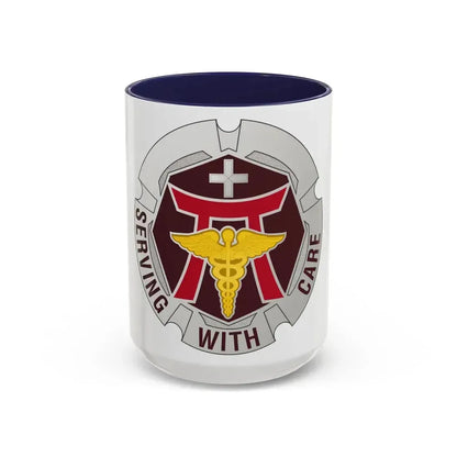 Dental Health Activity Japan (U.S. Army) Accent Coffee Mug 15oz Navy - Go Mug Yourself