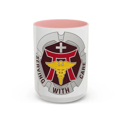 Dental Health Activity Japan (U.S. Army) Accent Coffee Mug 15oz Pink - Go Mug Yourself