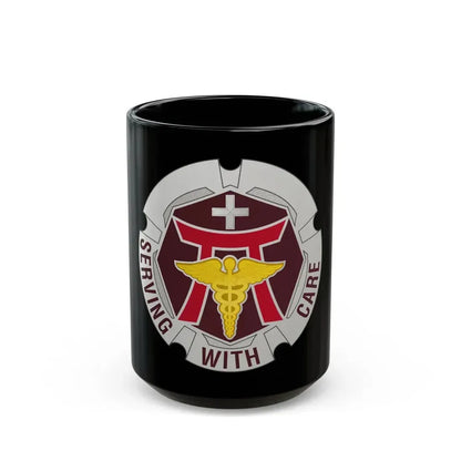 Dental Health Activity Japan (U.S. Army) Black Coffee Mug 15oz - Go Mug Yourself