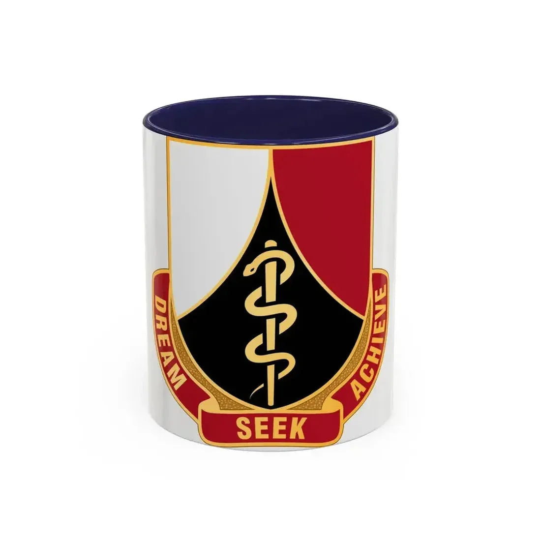 Dental Health Activity Rheinland Pfalz (U.S. Army) Accent Coffee Mug 11oz Navy - Go Mug Yourself