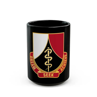 Dental Health Activity Rheinland Pfalz (U.S. Army) Black Coffee Mug 15oz - Go Mug Yourself