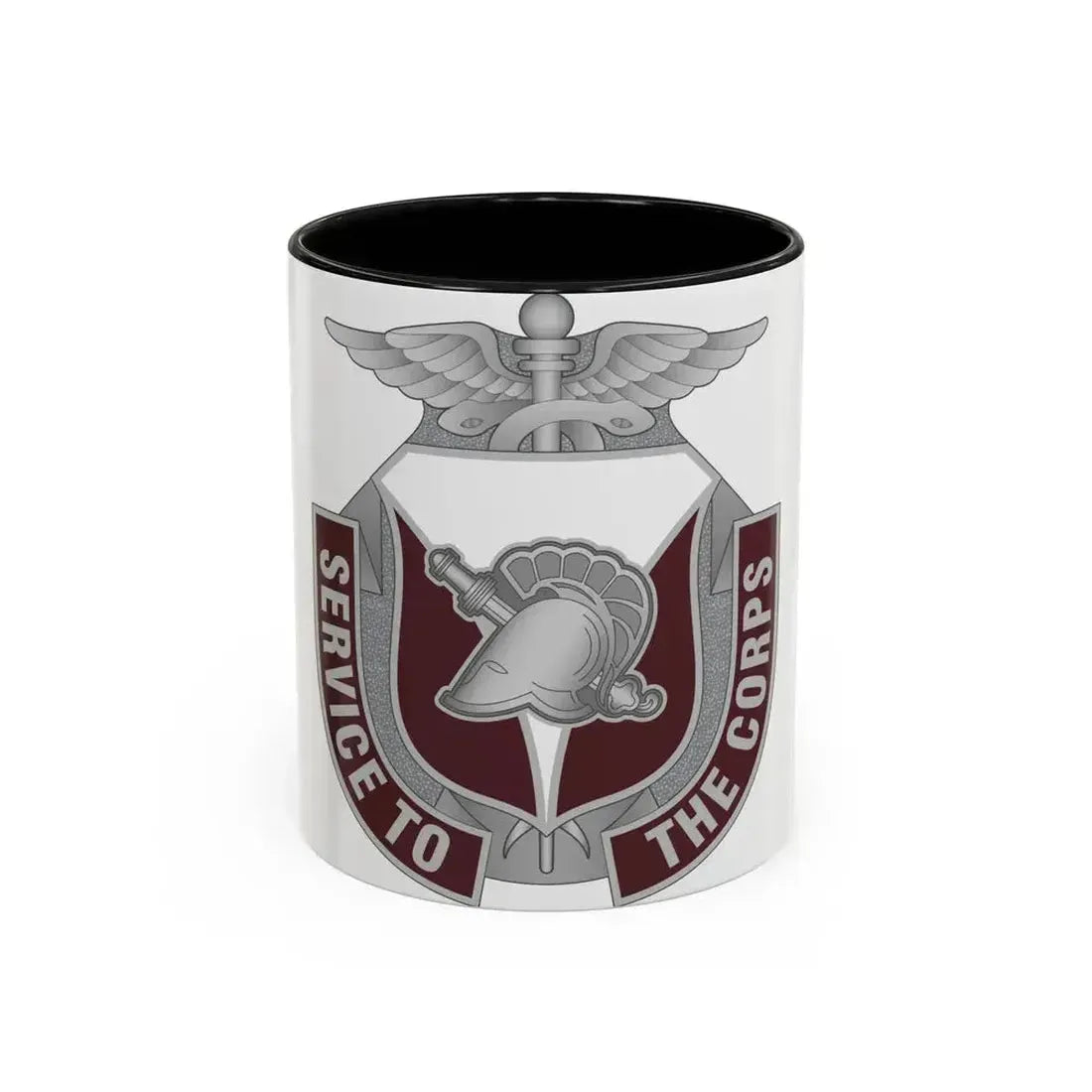 Dental Health Activity West Point (U.S. Army) Accent Coffee Mug 11oz Black - Go Mug Yourself