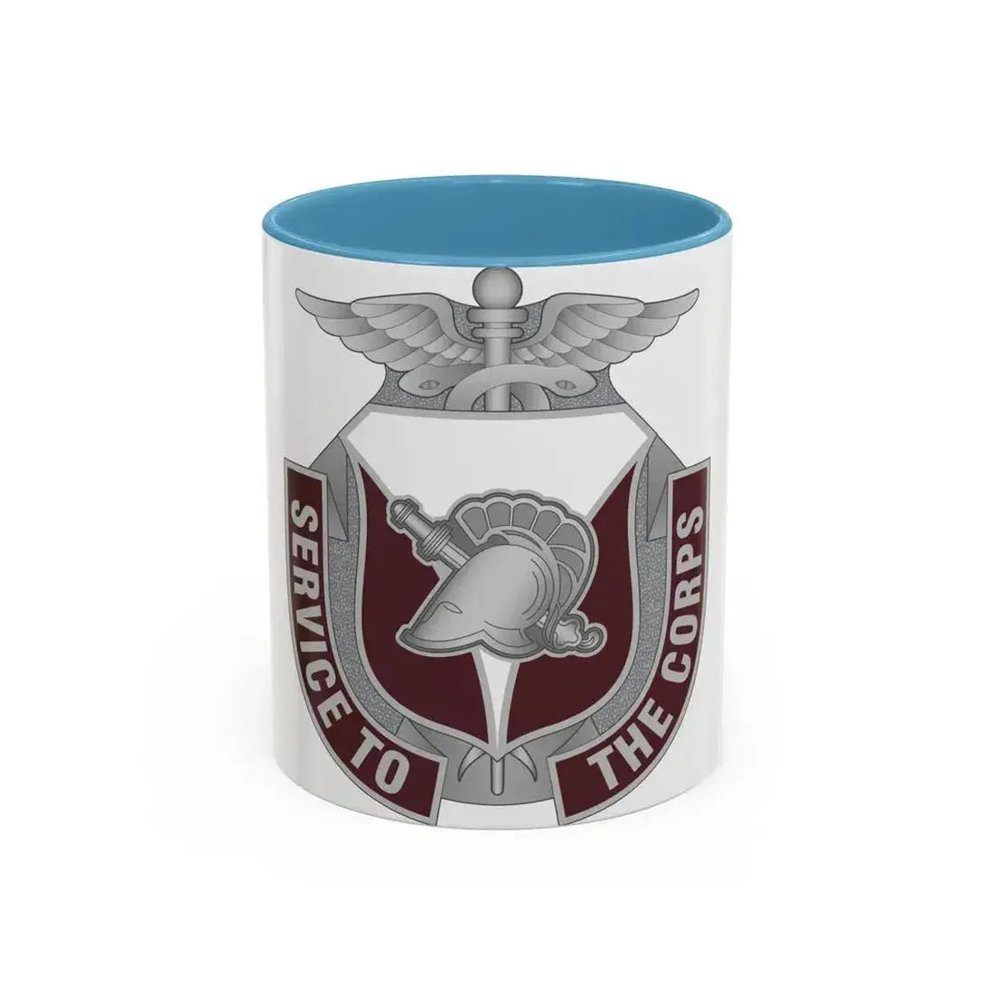 Dental Health Activity West Point (U.S. Army) Accent Coffee Mug 11oz Light Blue - Go Mug Yourself