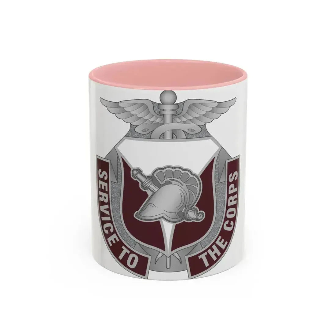 Dental Health Activity West Point (U.S. Army) Accent Coffee Mug 11oz Pink - Go Mug Yourself
