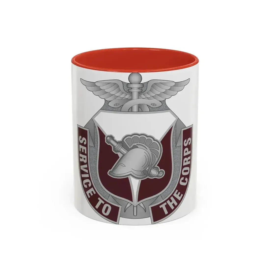 Dental Health Activity West Point (U.S. Army) Accent Coffee Mug 11oz Red - Go Mug Yourself
