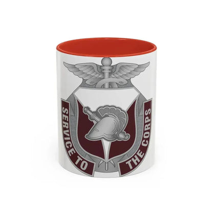 Dental Health Activity West Point (U.S. Army) Accent Coffee Mug 11oz Red - Go Mug Yourself