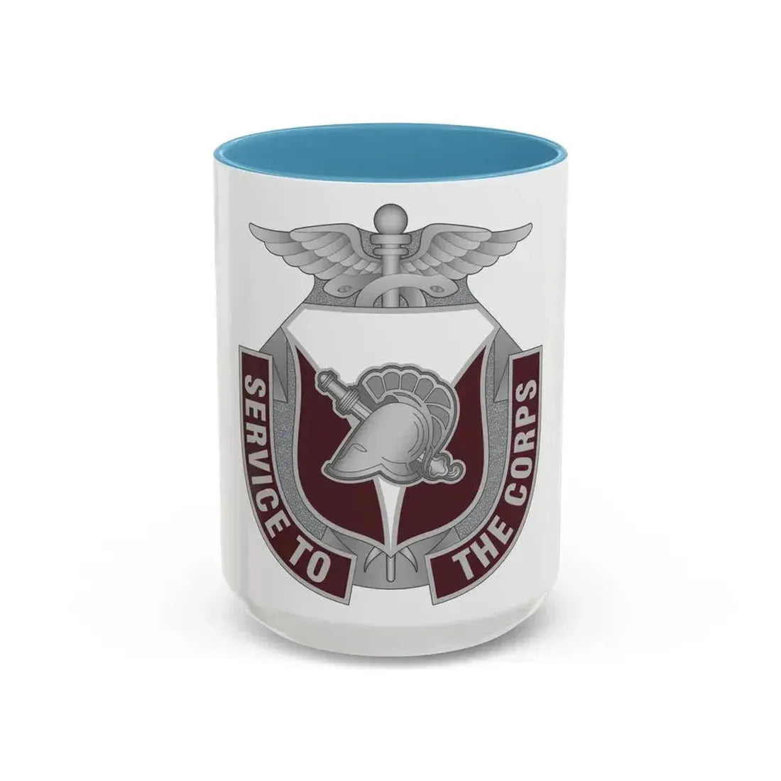 Dental Health Activity West Point (U.S. Army) Accent Coffee Mug 15oz Light Blue - Go Mug Yourself