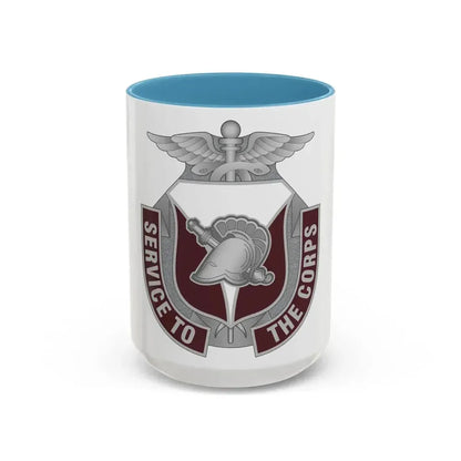 Dental Health Activity West Point (U.S. Army) Accent Coffee Mug 15oz Light Blue - Go Mug Yourself