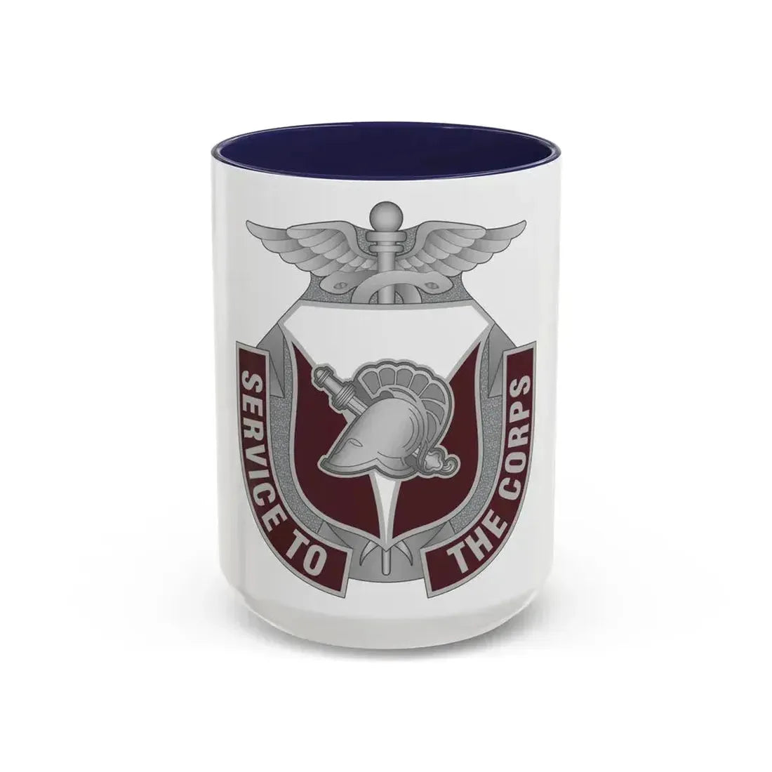 Dental Health Activity West Point (U.S. Army) Accent Coffee Mug 15oz Navy - Go Mug Yourself