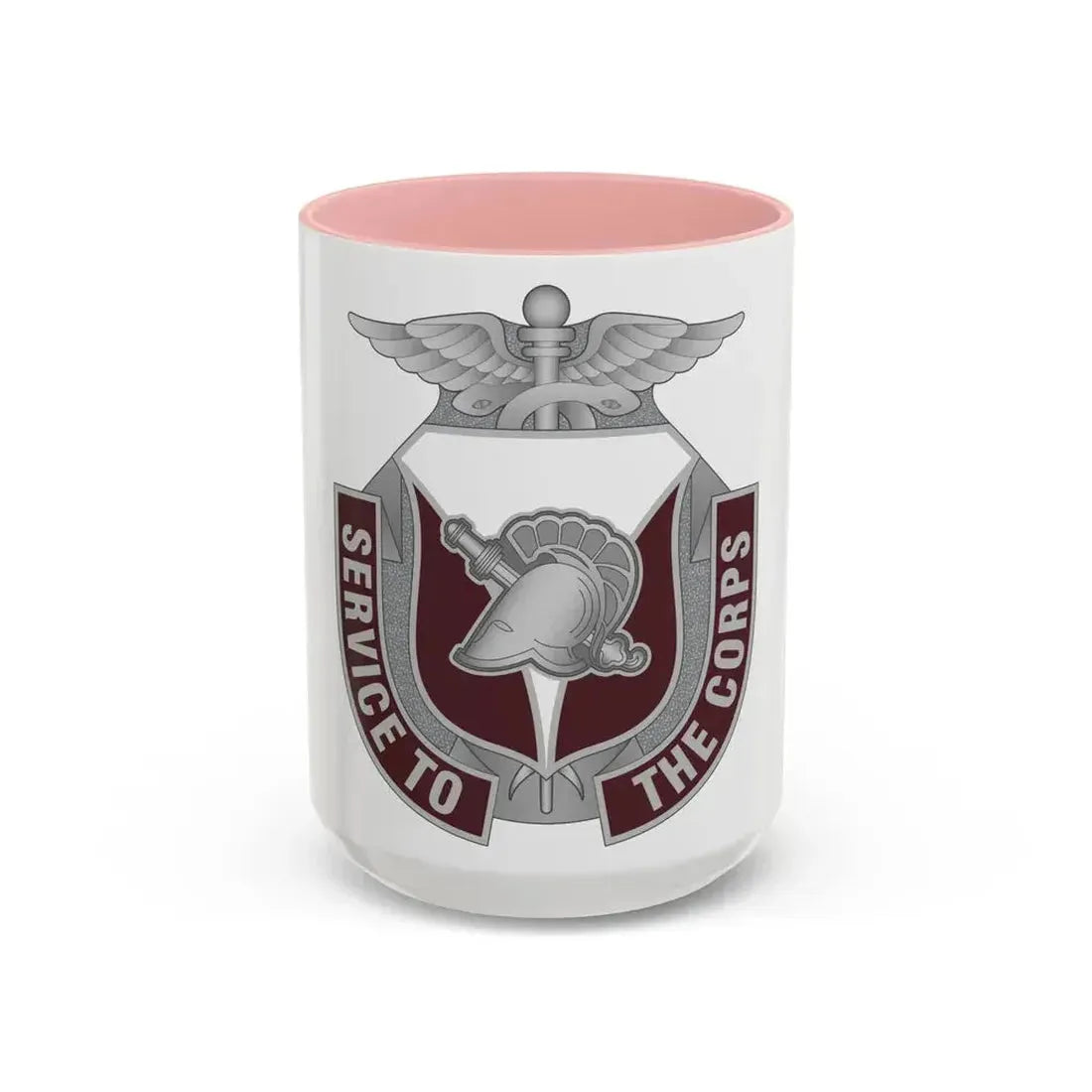 Dental Health Activity West Point (U.S. Army) Accent Coffee Mug 15oz Pink - Go Mug Yourself