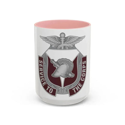 Dental Health Activity West Point (U.S. Army) Accent Coffee Mug 15oz Pink - Go Mug Yourself