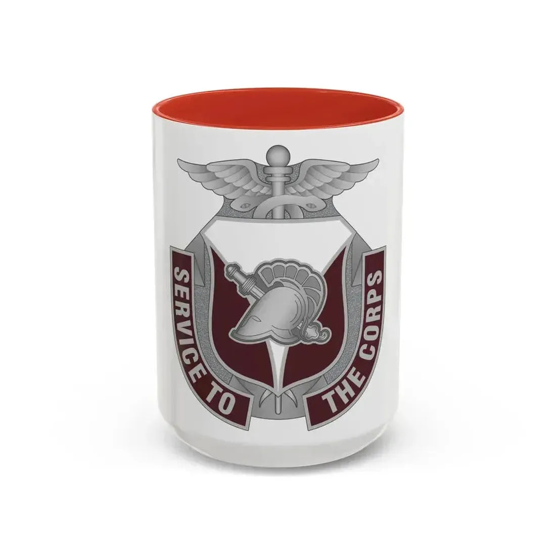 Dental Health Activity West Point (U.S. Army) Accent Coffee Mug 15oz Red - Go Mug Yourself