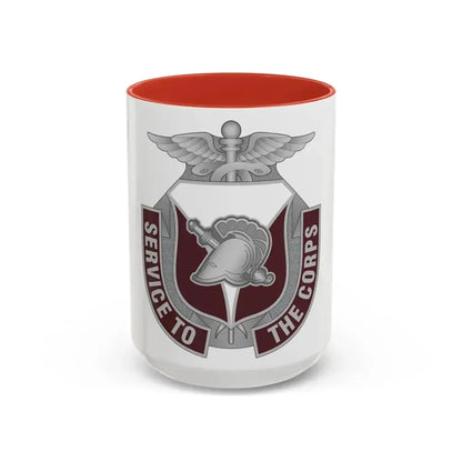 Dental Health Activity West Point (U.S. Army) Accent Coffee Mug 15oz Red - Go Mug Yourself