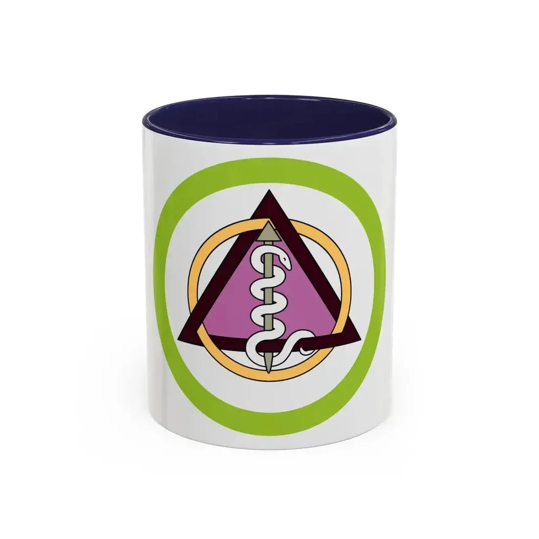 Dentistry (Boy Scout Merit Badge) Accent Coffee Mug 11oz Navy - Go Mug Yourself