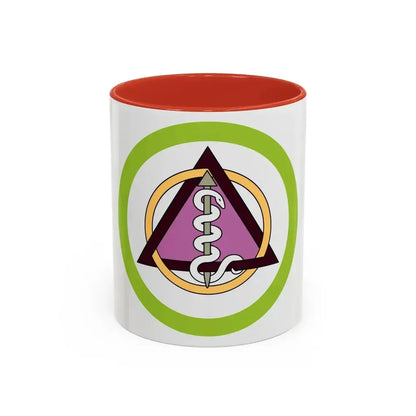 Dentistry (Boy Scout Merit Badge) Accent Coffee Mug 11oz Red - Go Mug Yourself