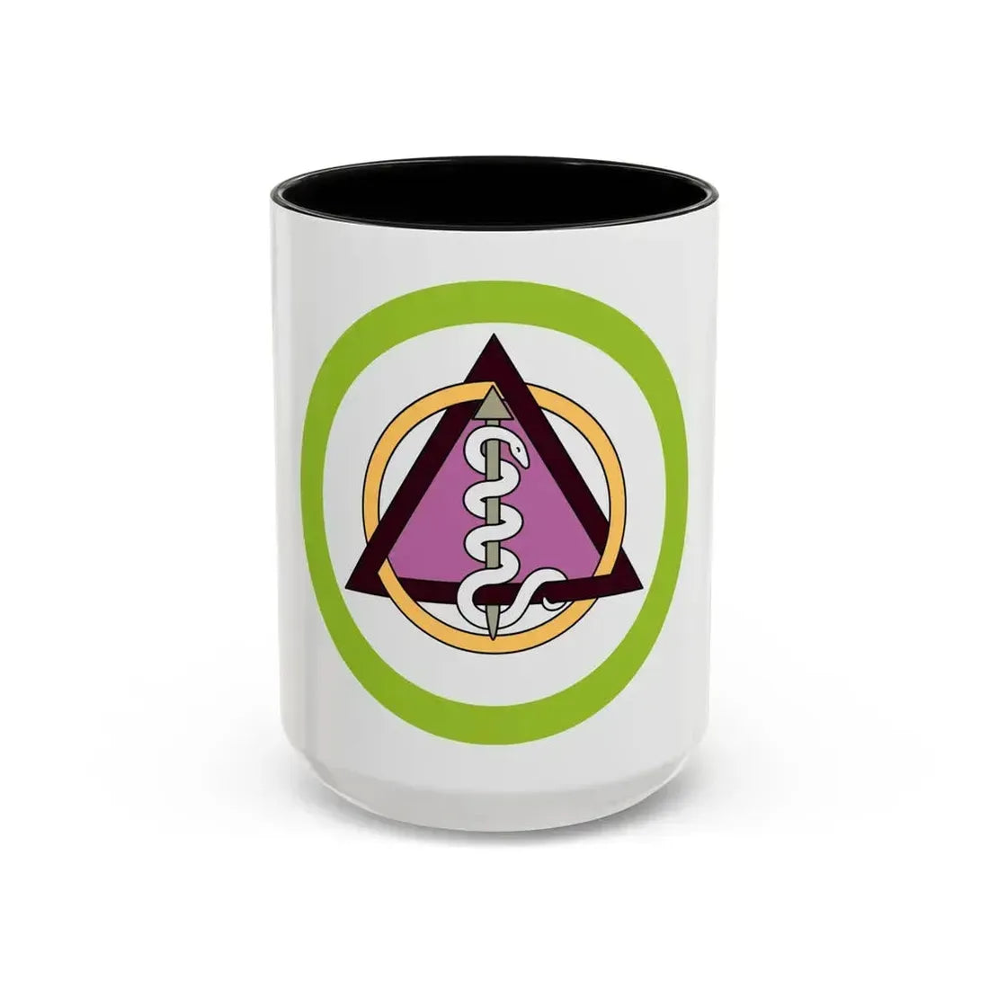 Dentistry (Boy Scout Merit Badge) Accent Coffee Mug 15oz Black - Go Mug Yourself
