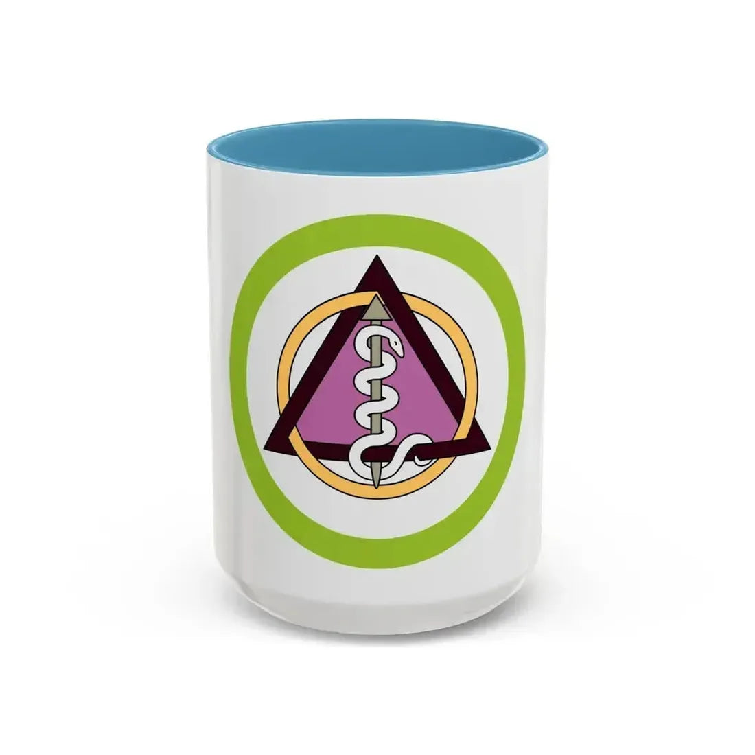 Dentistry (Boy Scout Merit Badge) Accent Coffee Mug 15oz Light Blue - Go Mug Yourself