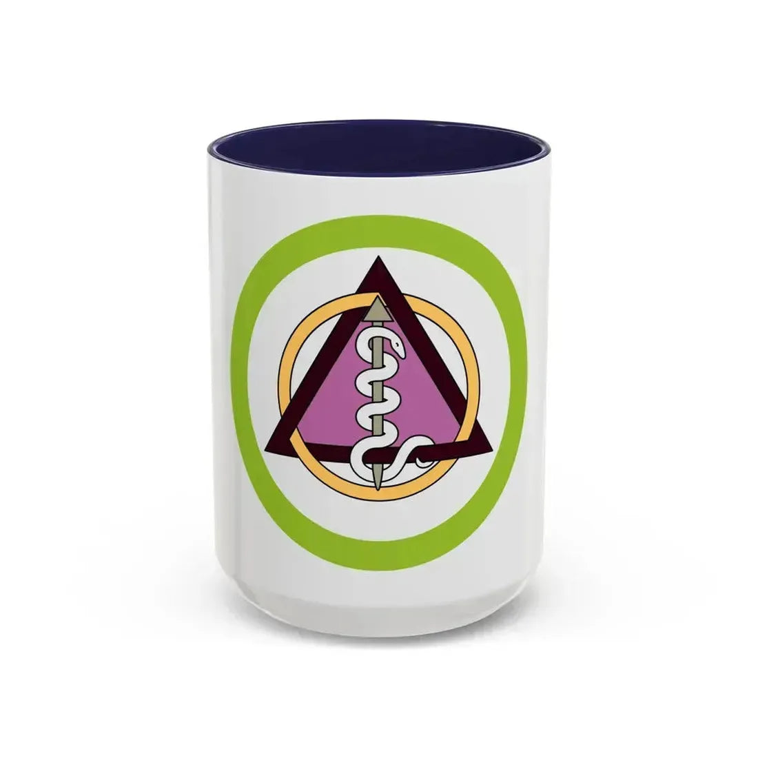 Dentistry (Boy Scout Merit Badge) Accent Coffee Mug 15oz Navy - Go Mug Yourself