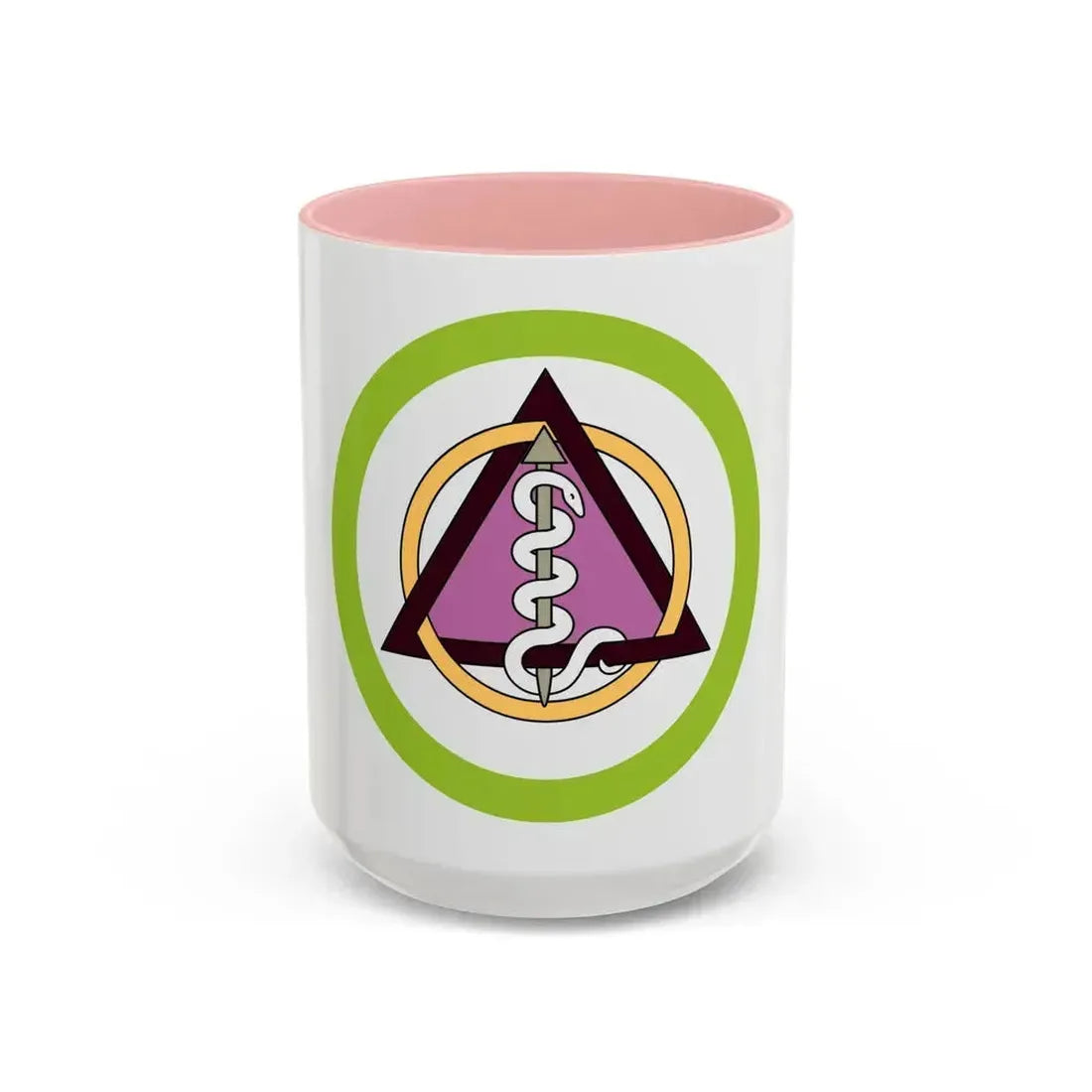 Dentistry (Boy Scout Merit Badge) Accent Coffee Mug 15oz Pink - Go Mug Yourself