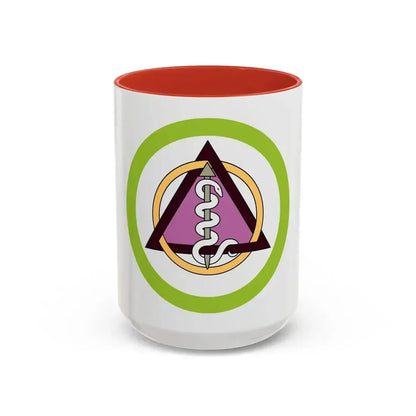 Dentistry (Boy Scout Merit Badge) Accent Coffee Mug 15oz Red - Go Mug Yourself