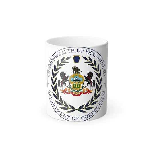 Department of Corrections of Pennsylvania - Color Changing Coffee Mug 11oz - Go Mug Yourself