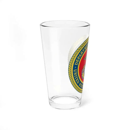 Department Of The Navy United States Marine Corps (USMC) Pint Glass 16oz - Go Mug Yourself